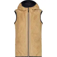 CMP Ärmellose Damen-Hoodie-Fleecejacke High Loft