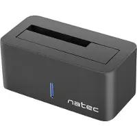 Natec Kangaroo, HDD, SSD, SATA, Serial ATA II, Serial ATA III, 2.5,3.5", 8 TB, USB 3.2 Gen 1 (3.1 Gen 1) Type-A, Schwarz