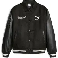 Puma Select Team Varsity Jacke Schwarz M Herren,Damen Schwarz M