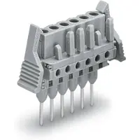 Wago 232-138/005-000/039-000 Federleiste für Reihenklemmen,Stifte 0,6 x 1 mm,gerade,grau 232138005000039000 - 50 Stück