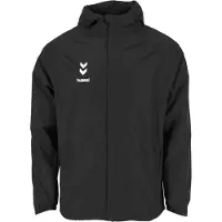 Hummel Ground Kinder Regenjacke Royal mit Kapuze und elastischen Bündchen