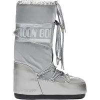 Moon boot Icon Glance Stiefel Silber EU 23-26 Junge Silber EU 23-26