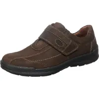 Jomos Herrenschuhe Slipper Klettschuh Braun Freizeit