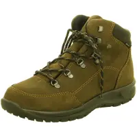 Finn Comfort Tibet Damen Herren Wanderstiefel braun Nubukleder SymaTex - Größe: UK 5