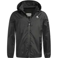 Arctic Seven Outdoorjacke "Herren Regenjacke AS412", Herren, Gr. L, schwarz, Obermaterial: 100% Nylon NY., Jacken Outdoorjacke