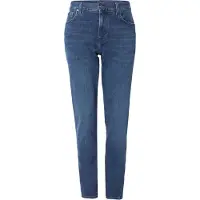 Tommy Hilfiger Straight-Jeans "CORE DENTON", Herren, Gr. 40, Länge 32, blau (tinted blau), Denim/Jeans, Obermaterial: 98% Baumwolle, 2% Elasthan, straight fit, Jeans Straight-Jeans
