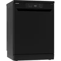 Sharp QW-NA1CF47DB, Freistehend, Schwarz, Berührung, 13 Maßgedecke, C, 47 dB
