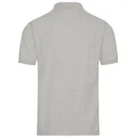 Trigema Poloshirt "Poloshirt DELUXE Piqué", Damen, Gr. S, grau (grau, melange), Piqué, 100% Baumwolle, Basic, lang, ohne Ausschnitt, Shirts Poloshirt