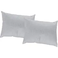 Wirth Dekokissen "Torbole" Gr. 1, grau (grau, meliert), B:40cm L:40cm, Obermaterial: 90% Polyester, 10% Baumwolle, Dekokissen_Sitzkissen_Kissenhüllen, Dekokissen