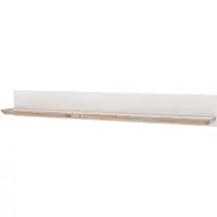 Die Möbelfundgrube Wandboard Schneeeiche 205 cm Wandregal - ILOPPA