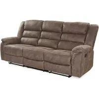 Jockenhöfer Gruppe Einzelsofa 3-Sitzer braun 220 cm Liegefunktion - CLEVELAND