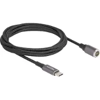 DeLOCK Notebook Ladekabel USB Type-C Stecker zu magnetischem 8 Pin Konnektor 1,8 m, 1,8 m, USB C, 8-polig, 20 V