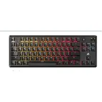 Corsair K70 CORE TKL, Kabelgebunden, USB, Mechanischer Switch, QWERTY, RGB-LED, Schwarz