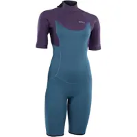iON Element 2/2 Mm Damen-kurzarm-shorty Mit Rückenreißverschluss