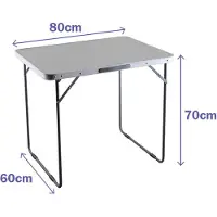 Marbueno Summer 10029 D16 80x60x70 Cm Klappbarer Campingtisch Sortiert