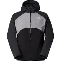 The North Face Herren Stratos Regenjacke Black/Meld Grey/ASP L
