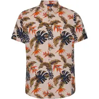 Blend Hawaiihemd "Hawaiihemd BHGawai", Herren, Gr. XXL, N-Gr, rosa (rose smoke), Obermaterial: 100% Viskose CV., Hemden Hawaiihemd