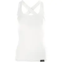 Winshape Sporttop "WVR25", Damen, Gr. XS, weiß, 90% Baumwolle, 10% Elasthan, eckiger Ausschnitt, Tops Sporttop, Cross Back Style