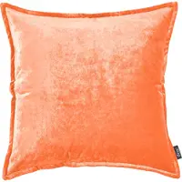 Done. Dekokissen DONE. "Glam", rot (coral, unifarben), B:65cm L:65cm, Polyester, Dekokissen_Sitzkissen_Kissenhüllen, Dekokissen, unifarben, Reißverschluss, Kissenhülle ohne Füllung, 1 Stück