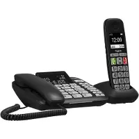 Gigaset DL780 Plus Schwarzes Festnetztelefon
