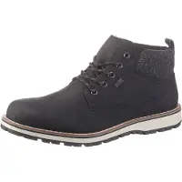 Rieker Herren Stiefeletten/ Winterboots Schwarz Kunstleder-Textil-Mix Größe: 40