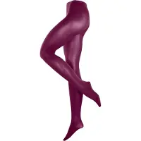 Esprit Feinstrumpfhose "Cotton", Damen, Gr. 36-38, lila (lila wood (8724)), Strumpfhosen Feinstrumpfhose