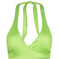 Seafolly - Women's Soleil DD Wrap Front Halter Bra - Bikini-Top Gr 42 grün