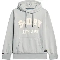 Superdry für Herren. M2014115A Vintage Athletic graues Sweatshirt (M), Lässig, Baumwolle