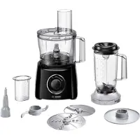 Bosch MCM3201B, 2,3 l, Schwarz, Transparent, Drehregler, 1 l, Kunststoff, 800 W