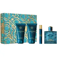 Versace Eros EDP 100 ml + EDP MINI 10 ml + ASB 75 ml + SG 75 ml (man)