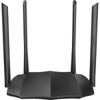 Tenda AC8, Wi-Fi 5 (802.11ac), Dual-Band (2,4 GHz/5 GHz), Ethernet/LAN, Schwarz, Tabletop-Router