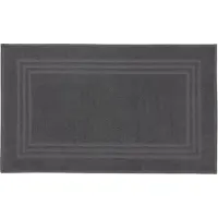 Kleine wolke Badematte "Lodge", beidseitig nutzbar, Badteppich, Frottier-Qualität, Uni Farben, mit Bordüre