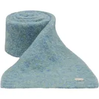 Chillouts Strickschal "Graham Scarf", Damen, blau (washed blau), Feinstrick, Materialmix, unifarben, Modetücher Strickschal, mit optimalem Tragekomfort