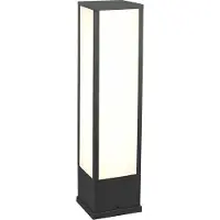 TRIO LED-Sockelleuchte Fuerte, anthrazit, Aluminium, IP54