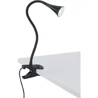 TRIO LED-Leselampe Viper schwarz