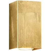 TRIO Leuchten Wandleuchte Cleo 206500279, Metall goldfarbig foliert, exkl. 2x GU