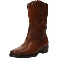 Mjus Chicago Damenschuhe Reißverschluss Schaftstiefel Braun Freizeit