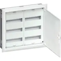 Hager FWU32S Feldverteiler UP 72PLE mit univers, IP30, SKII, Nischenmaße 507x565x115mm