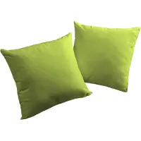 Wirth Dekokissen "Newbury" Gr. 1, grün (grün, unifarben), B:40cm L:40cm, Baumwolle, Polyester, Dekokissen_Sitzkissen_Kissenhüllen, Dekokissen, Kissenhülle ohne Füllung, 2 Stück