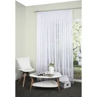 Home Basics Gardine "FLAMIO", (1 St.), Fertigstore Flammgarn