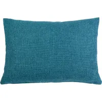 Gozze Dekokissen GÖZZE "Dallas", blau (petrol, unifarben), B:60cm L:40cm, Obermaterial: 100% Polyester, Dekokissen_Sitzkissen_Kissenhüllen, Dekokissen, in vielen Farben