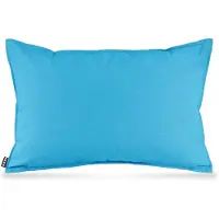 Hock Dekokissen H.O.C.K. "Caribe Outdoor", blau (türkis, unifarben), B:60cm L:40cm, Polyacryl (dralon), Dekokissen_Sitzkissen_Kissenhüllen, Dekokissen, wasserabweisend, Kissenhülle mit Füllung, 1 Stück