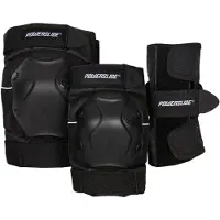 Powerslide Protektoren-Set "Standard Black Set"