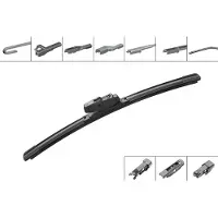 CARUNO BOSCH Scheibenwischer L1: 350mm Flachbalkenwischblatt Kompatibel mit RENAULT Cli