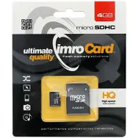 IMRO Microsd 4Gb + Adp 10C Speicherkarte
