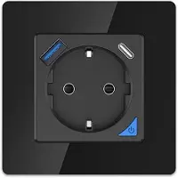 Extralink WLAN Steckdose 230V USB-A USB-C Kindersicherung