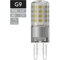 SPL G9 LED-Kapsellampe 4,2W 550lm 2700K warmweiß dimmbar