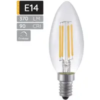 SPL E14 LED-Lampe B35 4W 370lm 2500K extra warmweiß dimmbar