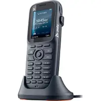 Polycom Poly Rove 20 DECT-Telefonhörer, IP-Mobiltelefon, Schwarz, 4 Zeilen, TFT, 5,08 cm (2"), 128 x 160 Pixel