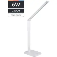 Avide ABLDL-6W-TYL-W, Weiß, Aluminium, Kunststoff, Universal, IP20, 1 Glühbirne(n), 6 W